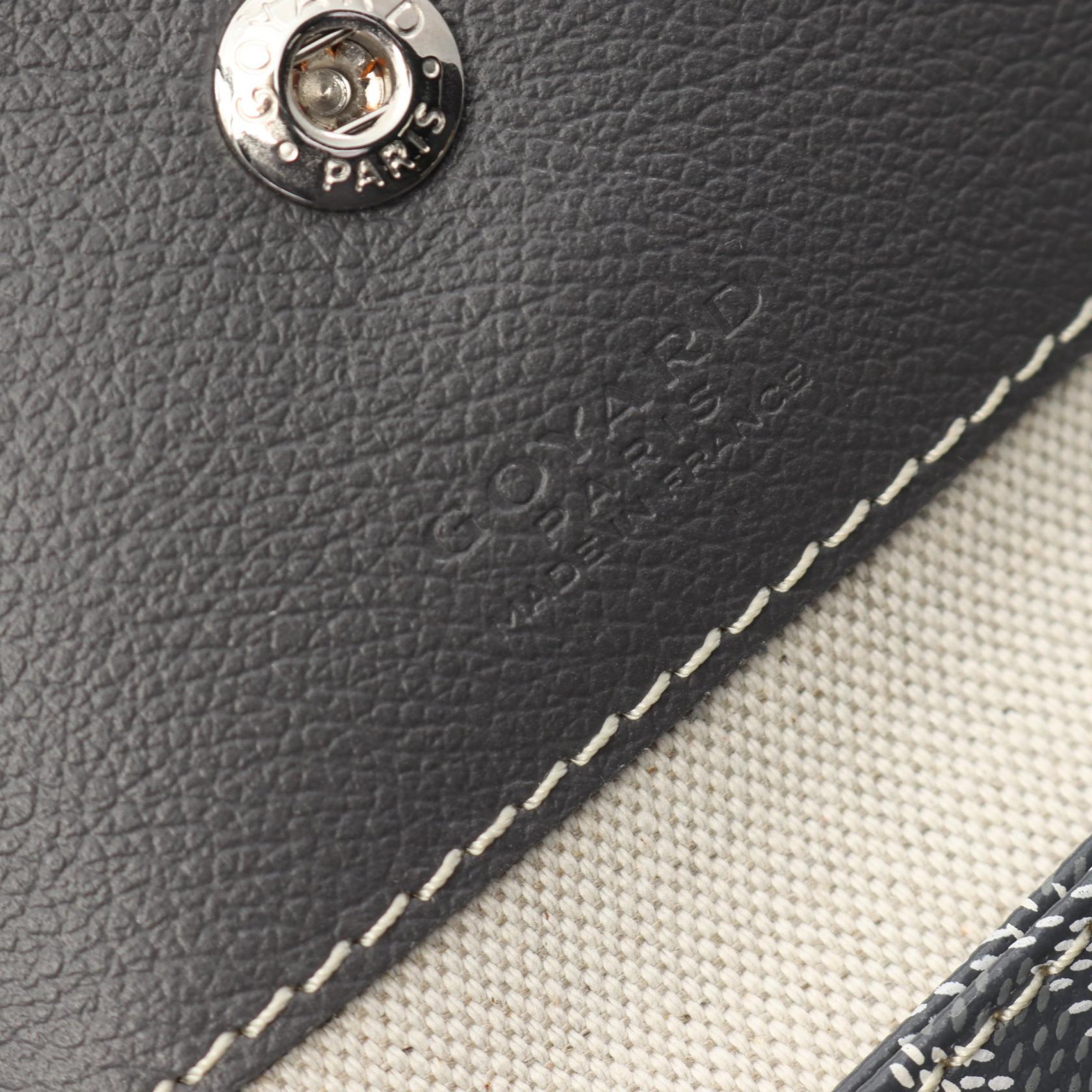 サンルイPM ハンドバッグ トートバッグ コーティングキャンバス レザー グレー マルチカラー ゴヤール バッグ GOYARD