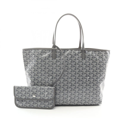 サンルイPM ハンドバッグ トートバッグ コーティングキャンバス レザー グレー マルチカラー ゴヤール バッグ GOYARD
