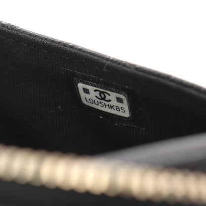 マトラッセ カメラバッグ チェーンショルダーバッグ キャビアスキン ブラック ゴールド金具 シャネル バッグ CHANEL