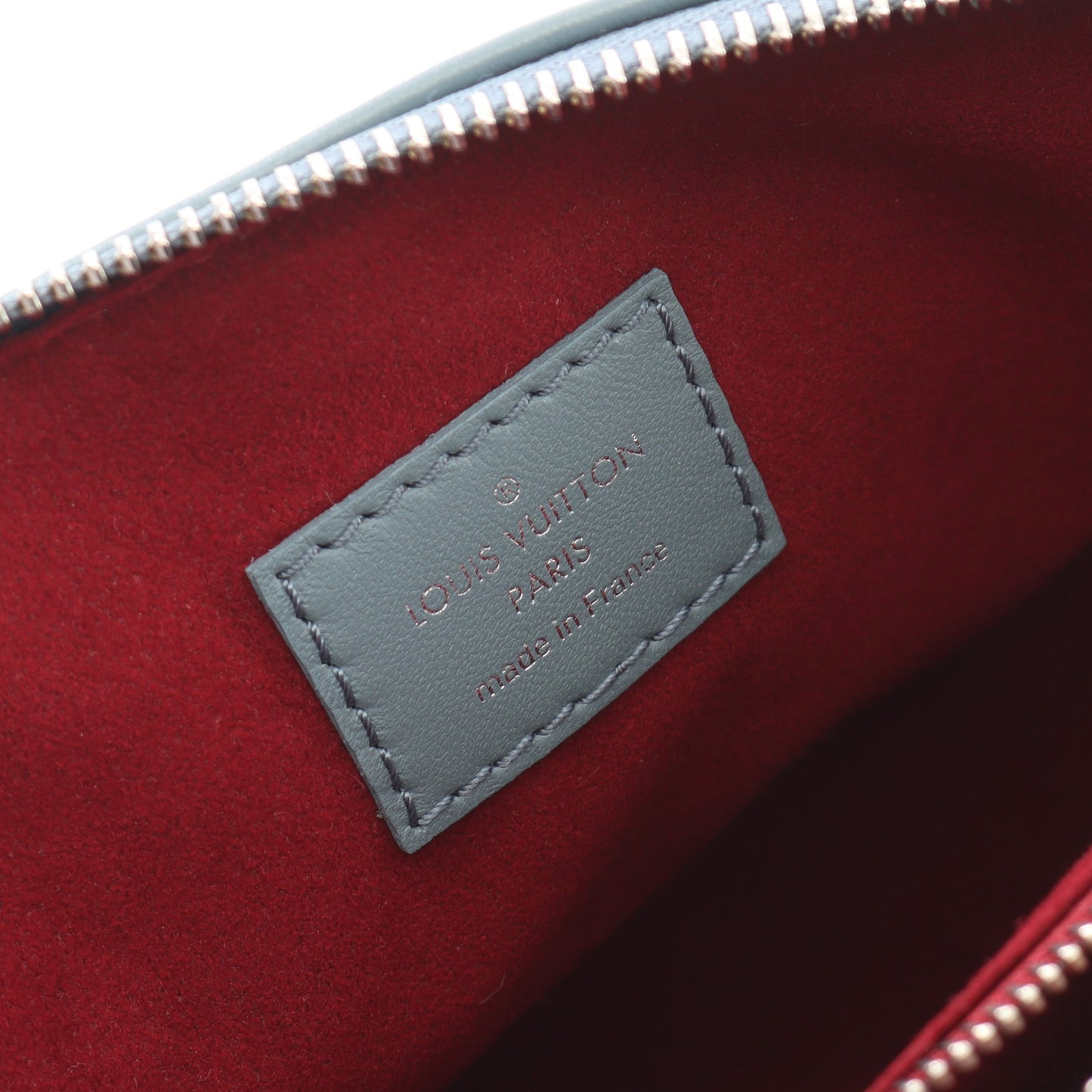 クッサンPM モノグラム チェーンショルダーバッグ レザー ブルーグレー 2WAY ルイヴィトン バッグ LOUIS VUITTON