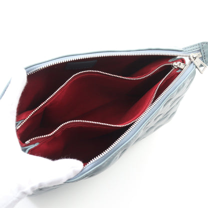 クッサンPM モノグラム チェーンショルダーバッグ レザー ブルーグレー 2WAY ルイヴィトン バッグ LOUIS VUITTON