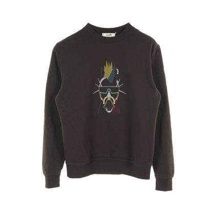 Punk'H スウェットシャツ コットン ダークグリーン エルメス トップス HERMES