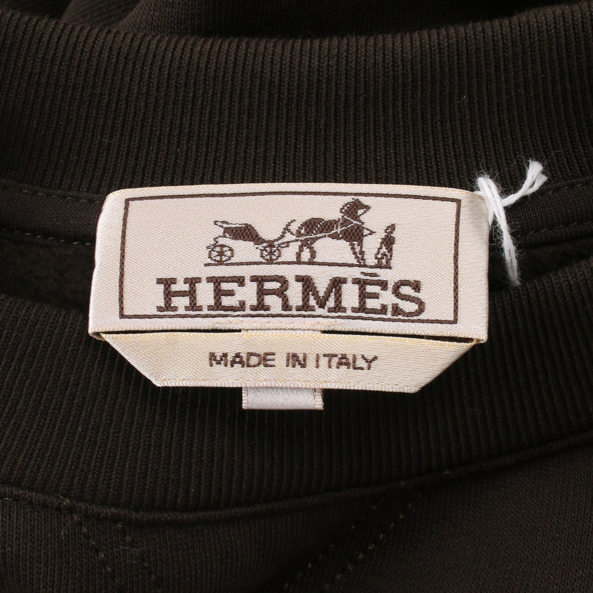 Punk'H スウェットシャツ コットン ダークグリーン エルメス トップス HERMES