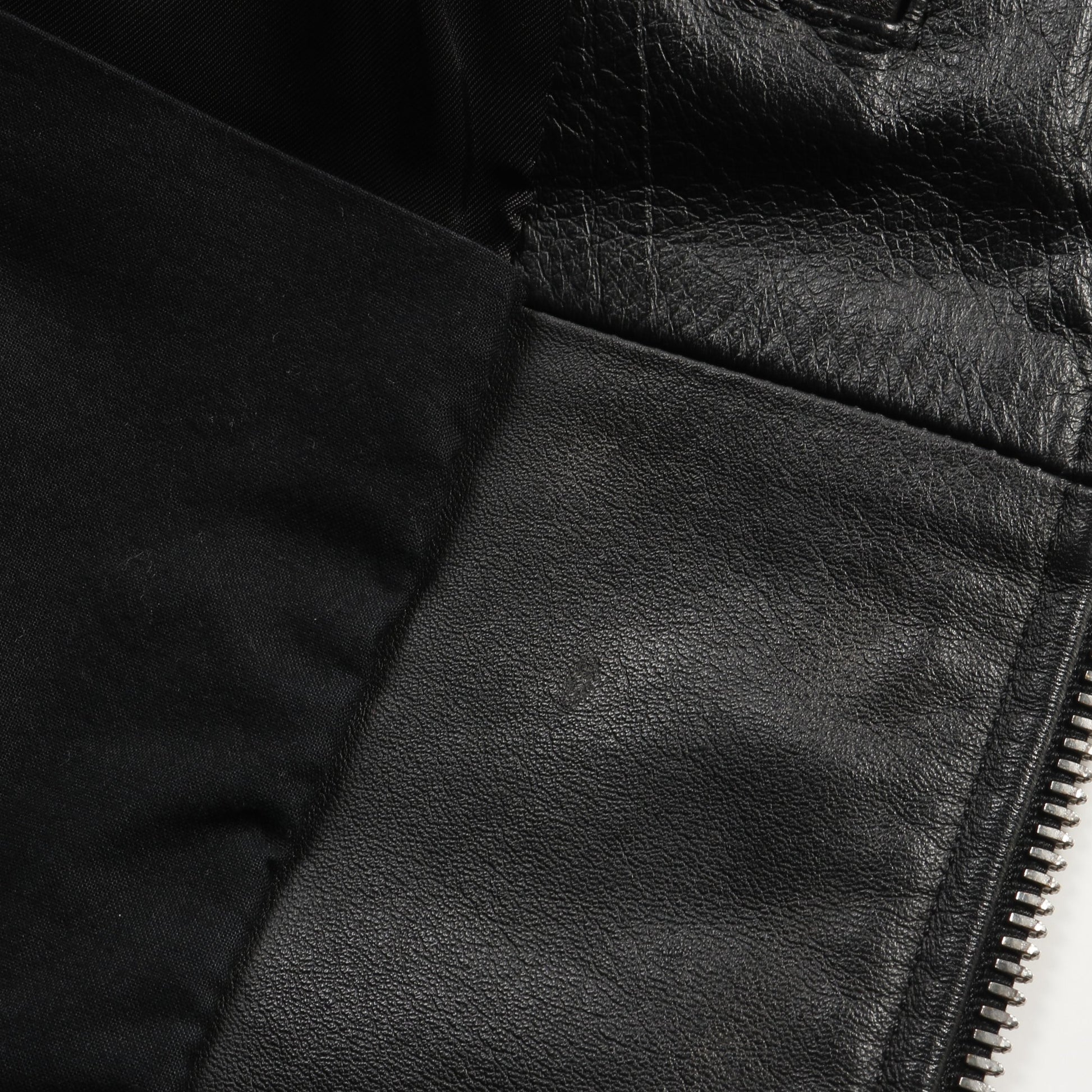 5ZIP レザージャケット ライダースジャケット レザー ブラック メゾンマルジェラ14 アウター Maison Margiela 14