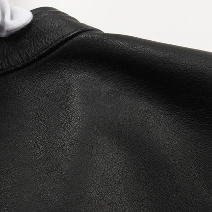 5ZIP レザージャケット ライダースジャケット レザー ブラック メゾンマルジェラ14 アウター Maison Margiela 14