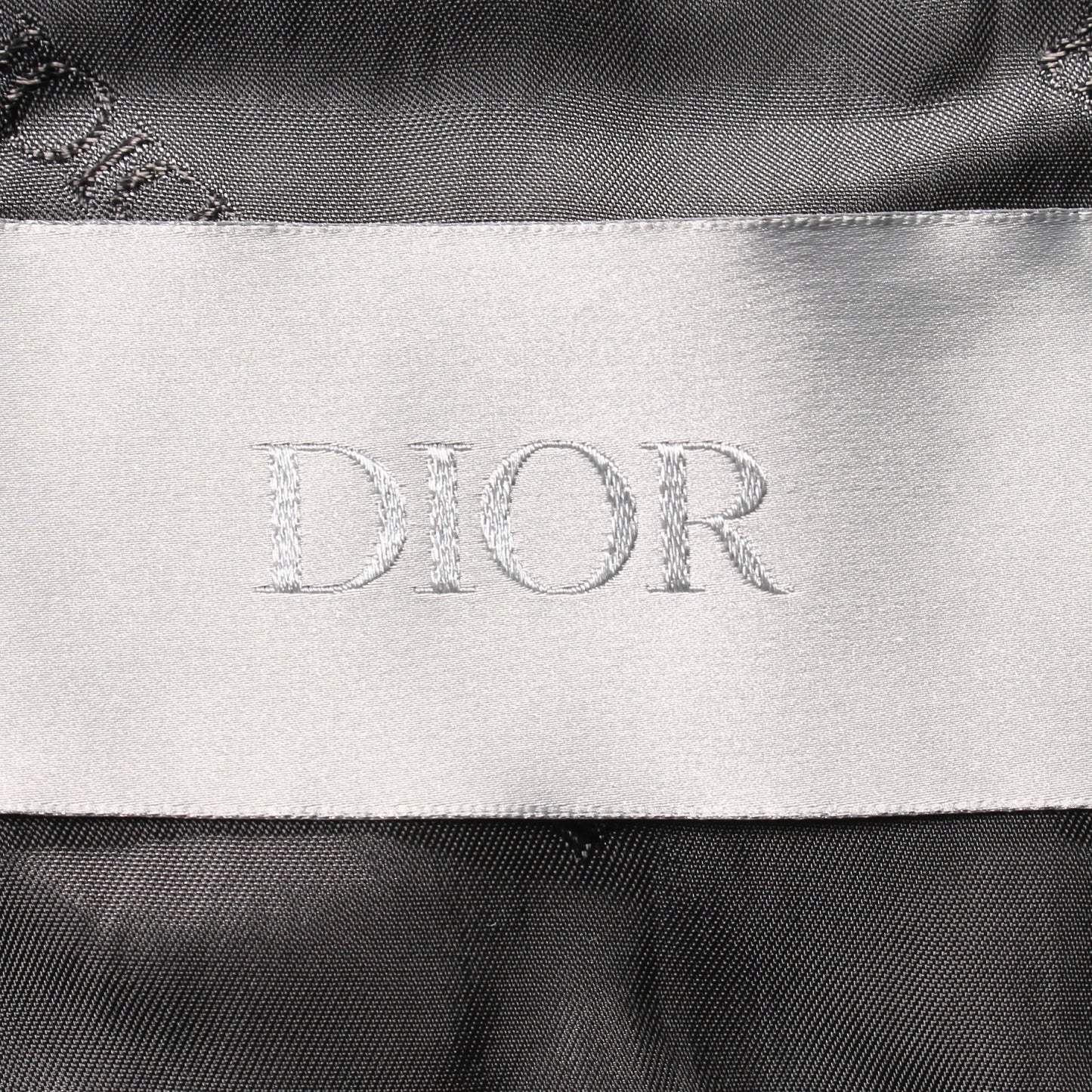 DIOR × Daniel Arsham FLOWERS ブルゾン ナイロン グレー 中綿 ディオール アウター DIOR