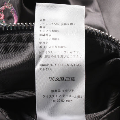 DIOR × Daniel Arsham FLOWERS ブルゾン ナイロン グレー 中綿 ディオール アウター DIOR