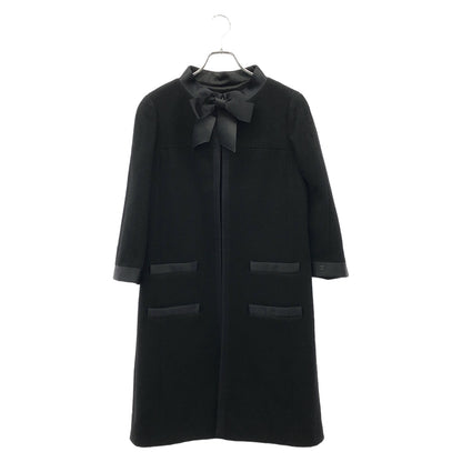 コート コート ウール ブラック シャネル アウター CHANEL