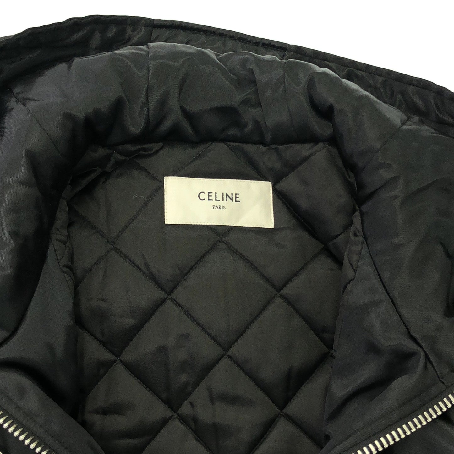 ジャケット ナイロンジャケット ナイロン ブラック セリーヌ アウター CELINE