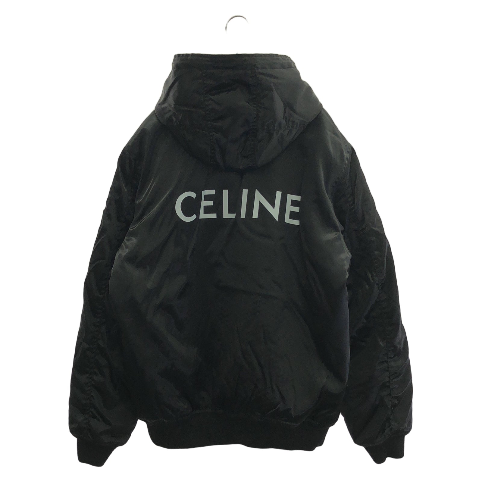 ジャケット ナイロンジャケット ナイロン ブラック セリーヌ アウター CELINE