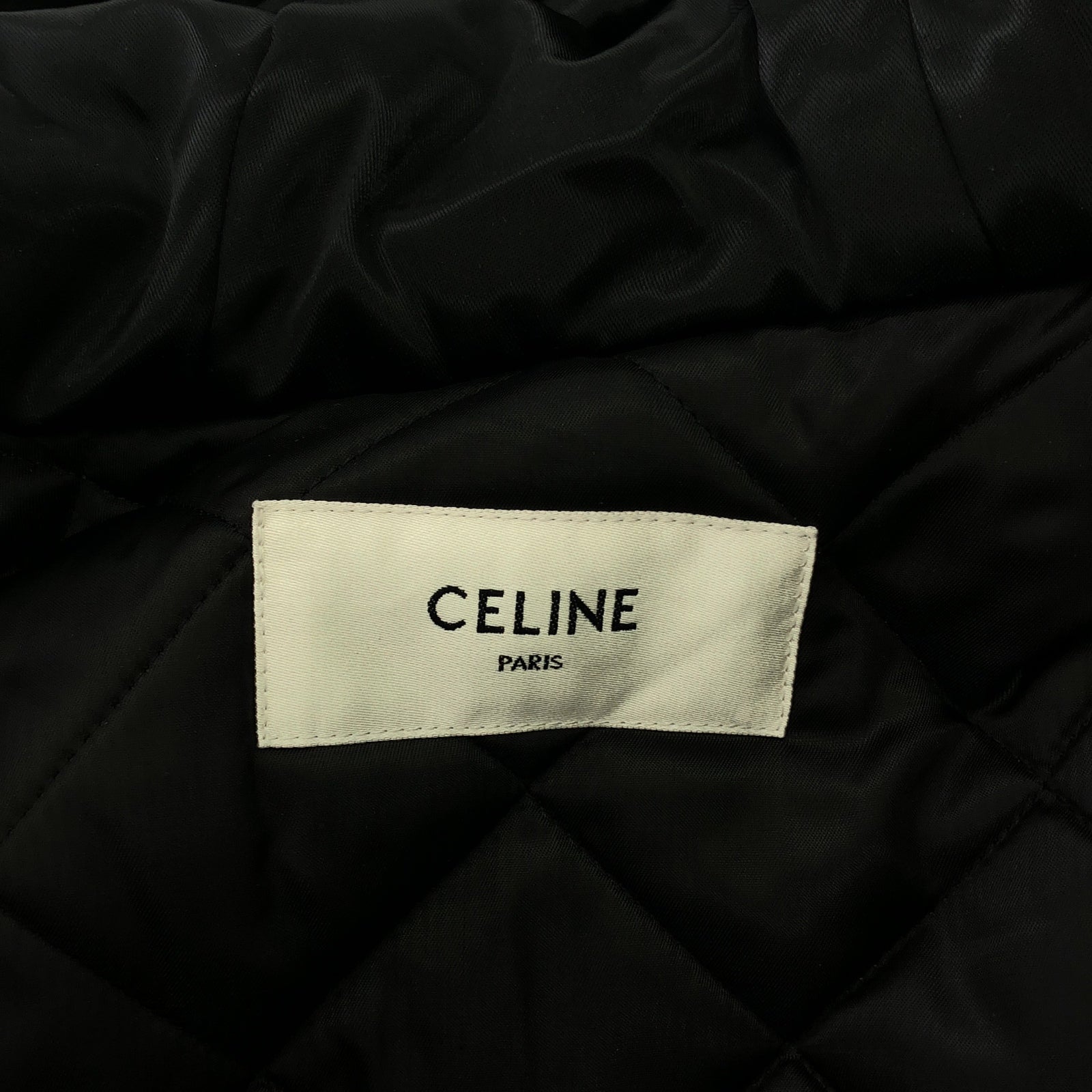 ジャケット ナイロンジャケット ナイロン ブラック セリーヌ アウター CELINE