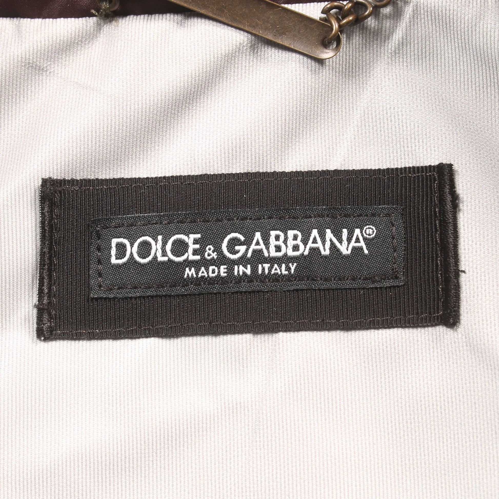 ナイロンジャケット カモフラージュ ナイロン カーキグリーン ドルチェアンドガッバーナ アウター DOLCE&GABBANA