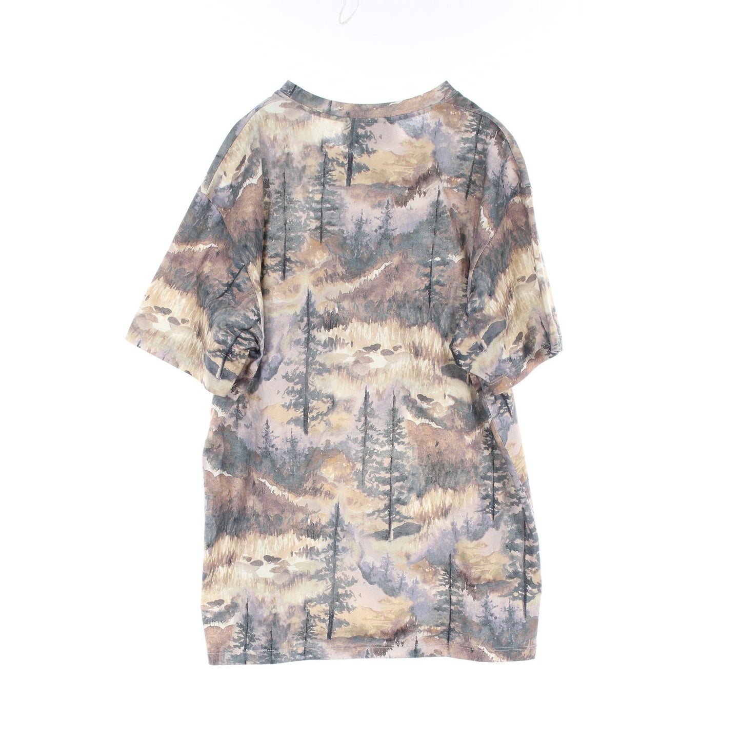 GUCCI × THE NORTH FACE ロゴ フォレスト Tシャツ クルーネック コットン ベージュ グレー マルチカラー グッチ トップス GUCCI