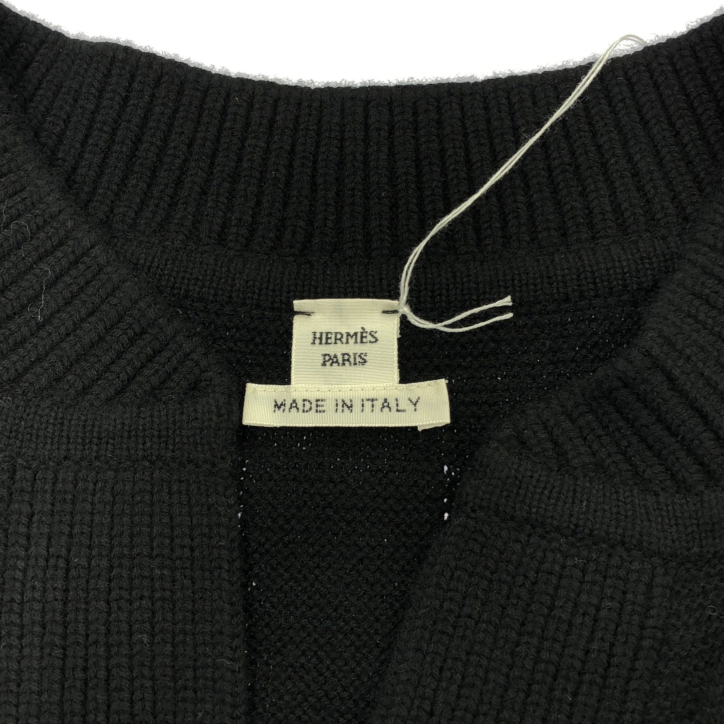 ニット ニット ウール ブラック エルメス トップス HERMES