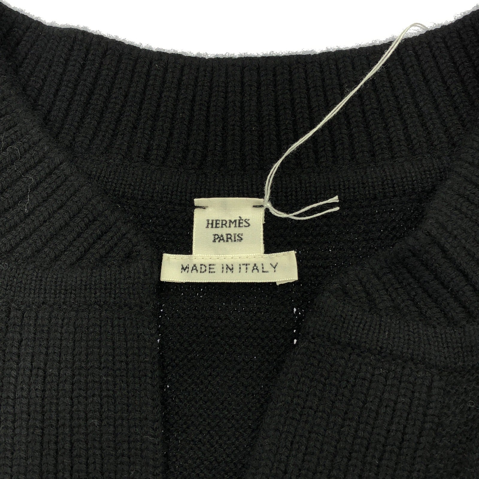 ニット ニット ウール ブラック エルメス トップス HERMES