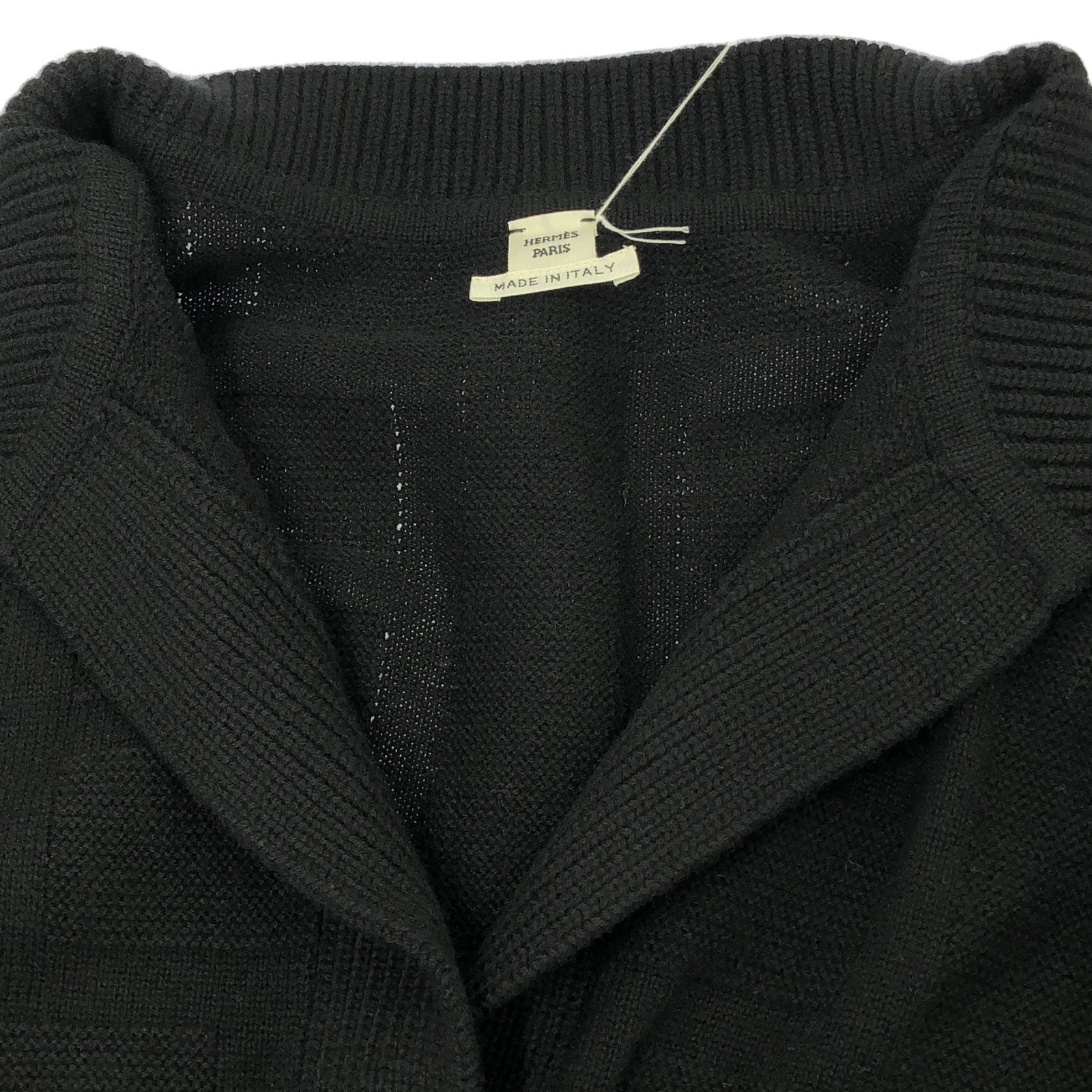ニット ニット ウール ブラック エルメス トップス HERMES