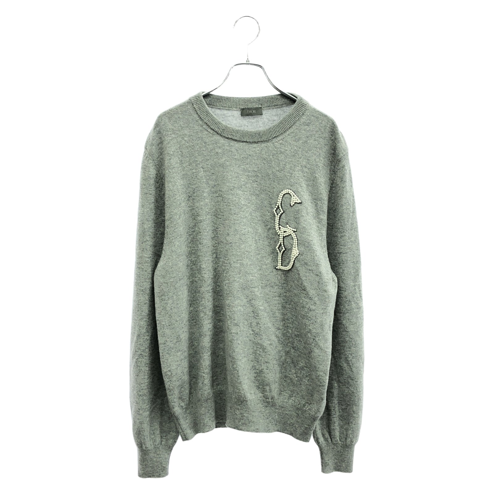 ニット ニット カシミヤ グレー ディオール トップス DIOR
