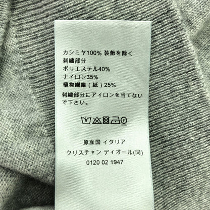 ニット ニット カシミヤ グレー ディオール トップス DIOR
