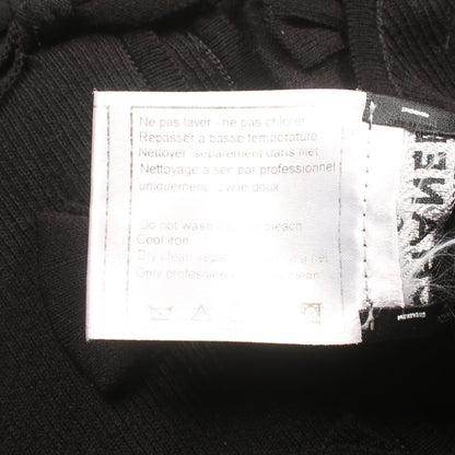 カットソー コットン ナイロン ブラック リボン 09P シャネル トップス CHANEL