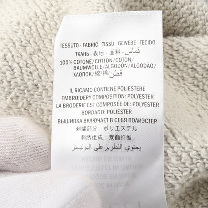 ヴィンテージロゴ タイガー スウェットシャツ トップス 長袖 コットン グレー ラメ ダメージ加工 グッチ トップス GUCCI