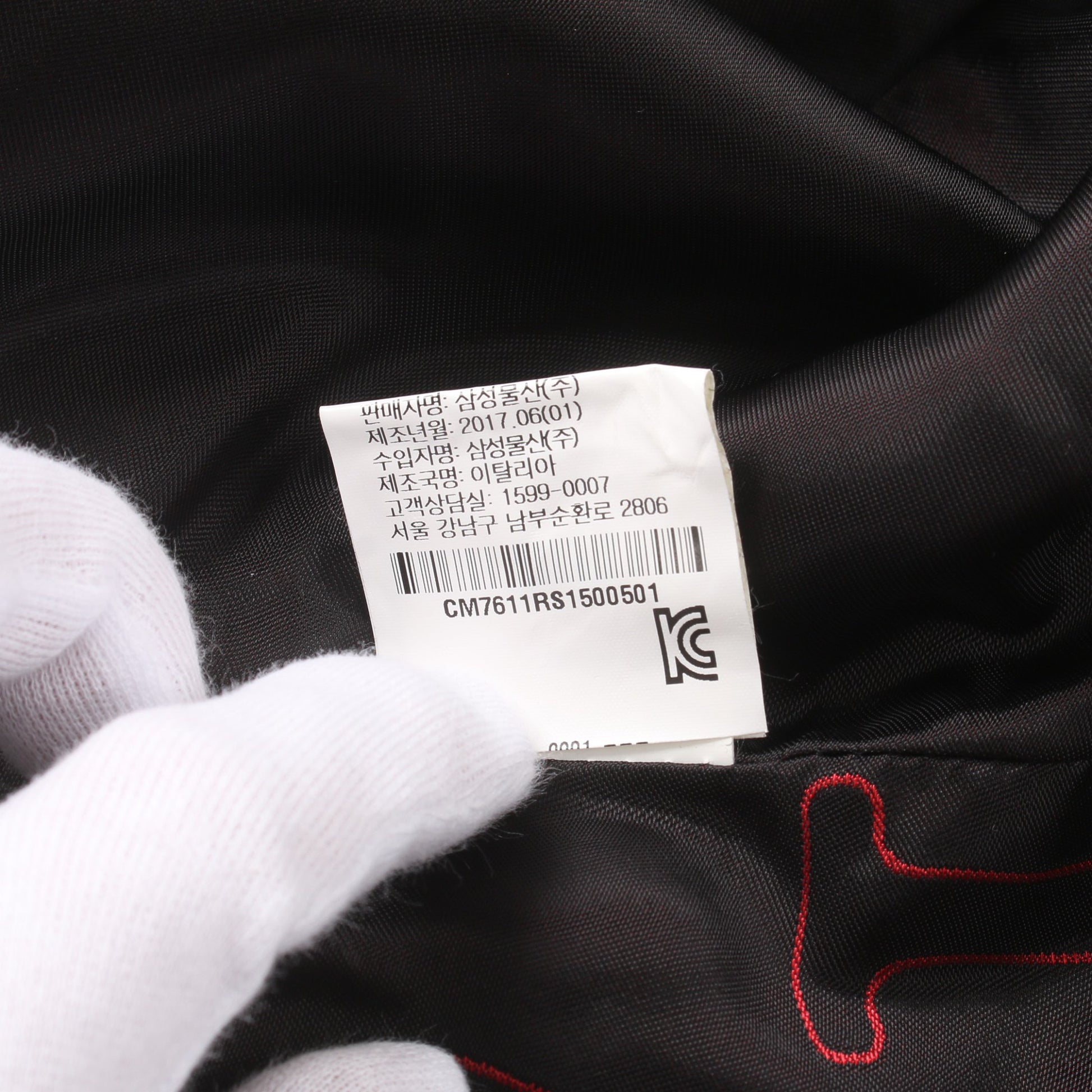 10 corso como seoul ベスト ブラック レッド ラフシモンズ トップス RAF SIMONS