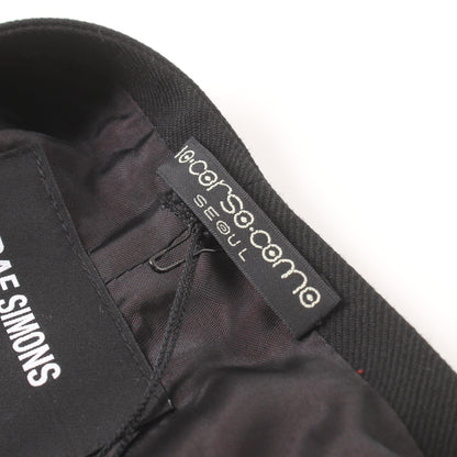 10 corso como seoul ベスト ブラック レッド ラフシモンズ トップス RAF SIMONS