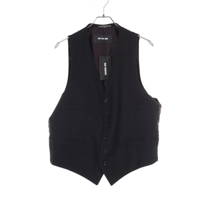 10 corso como seoul ベスト ブラック レッド ラフシモンズ トップス RAF SIMONS