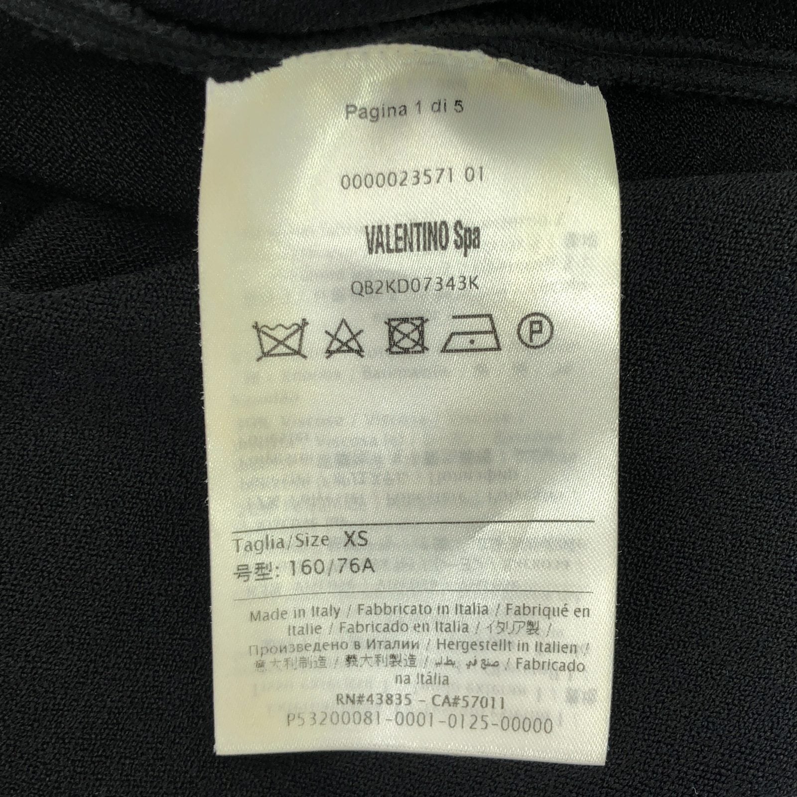 ワンピース ワンピース レーヨン ブラック ヴァレンティノ – RECLO