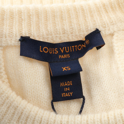 ワンピース ラインストーン ウール カシミヤ アイボリー ルイヴィトン ワンピース LOUIS VUITTON