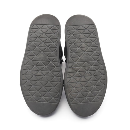 Re-Nylon マクロ ハイトップ ハイカットスニーカー ナイロン レザー ブラック プラダ シューズ PRADA