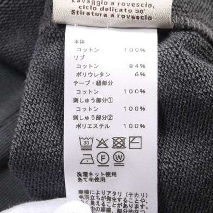 クルードセル プルオーバーパーカー コットン グレー エルメス トップス HERMES