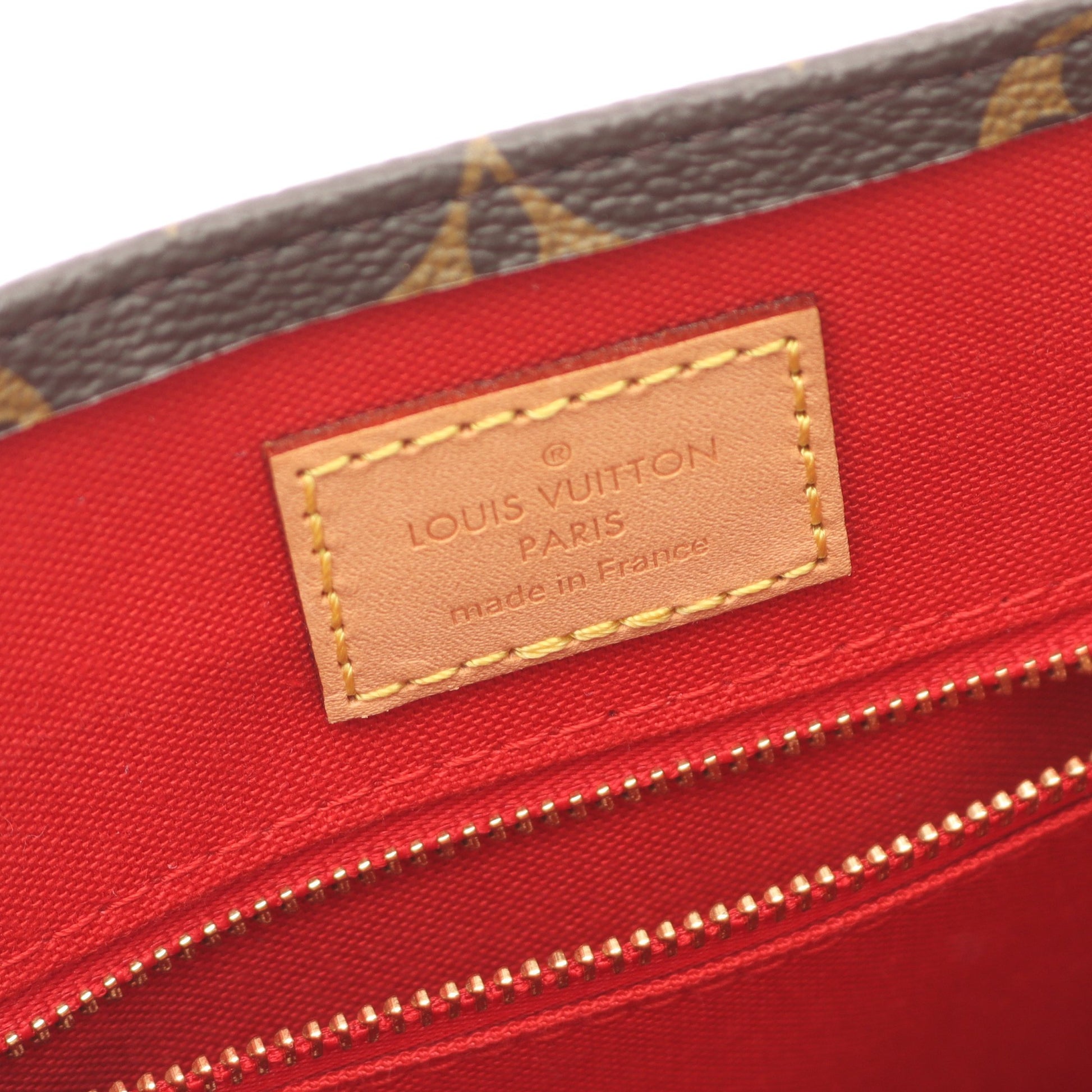 サックプラ BB ハンドバッグ PVC レザー ブラウン 2WAY ルイヴィトン バッグ LOUIS VUITTON