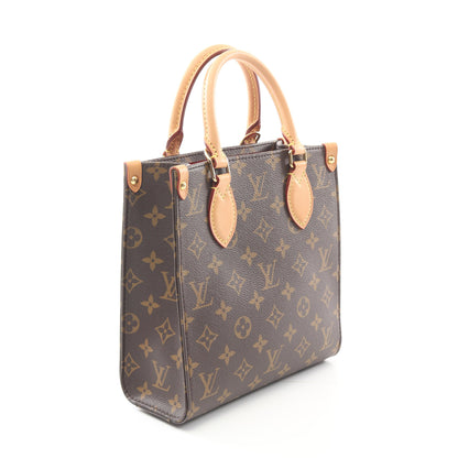 サックプラ BB ハンドバッグ PVC レザー ブラウン 2WAY ルイヴィトン バッグ LOUIS VUITTON