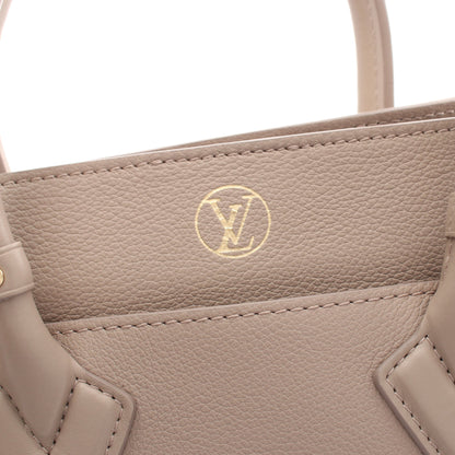 オンマイサイド PM ガレ ハンドバッグ レザー グレーベージュ 2WAY ルイヴィトン バッグ LOUIS VUITTON