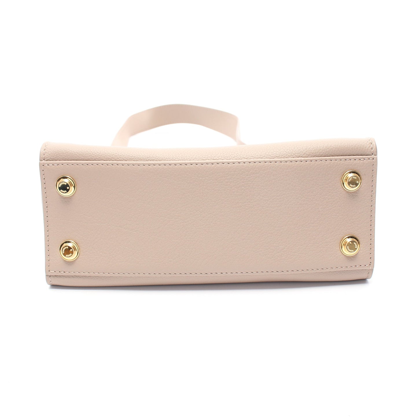 オンマイサイド PM ガレ ハンドバッグ レザー グレーベージュ 2WAY ルイヴィトン バッグ LOUIS VUITTON