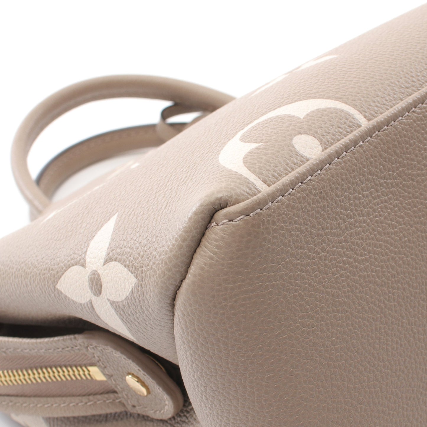 プティ パレPM モノグラムアンプラント トゥルトレール クレーム ハンドバッグ レザー グレーベージュ 2WAY ルイヴィトン バッグ LOUIS VUITTON