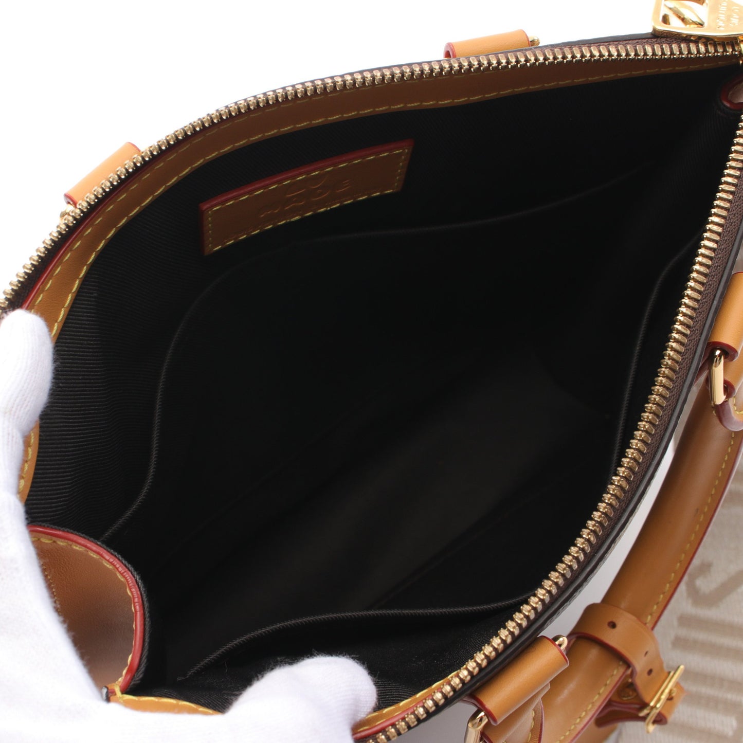 LOUIS VUITTON × NIGO サック プラ メッセンジャー モノグラム ストライプ ハンドバッグ トートバッグ PVC レザー ブラウン 2WAY ルイヴィトン バッグ LOUIS VUITTON