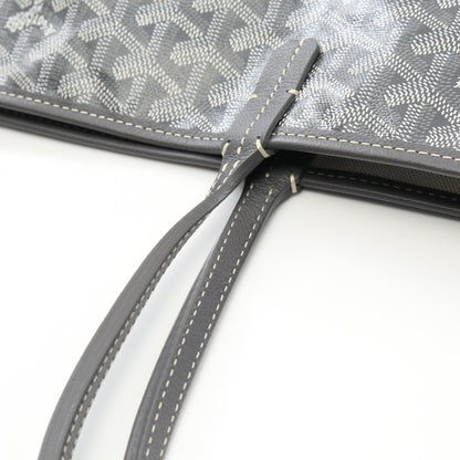 サンルイPM ハンドバッグ トートバッグ コーティングキャンバス レザー グレー マルチカラー ゴヤール バッグ GOYARD