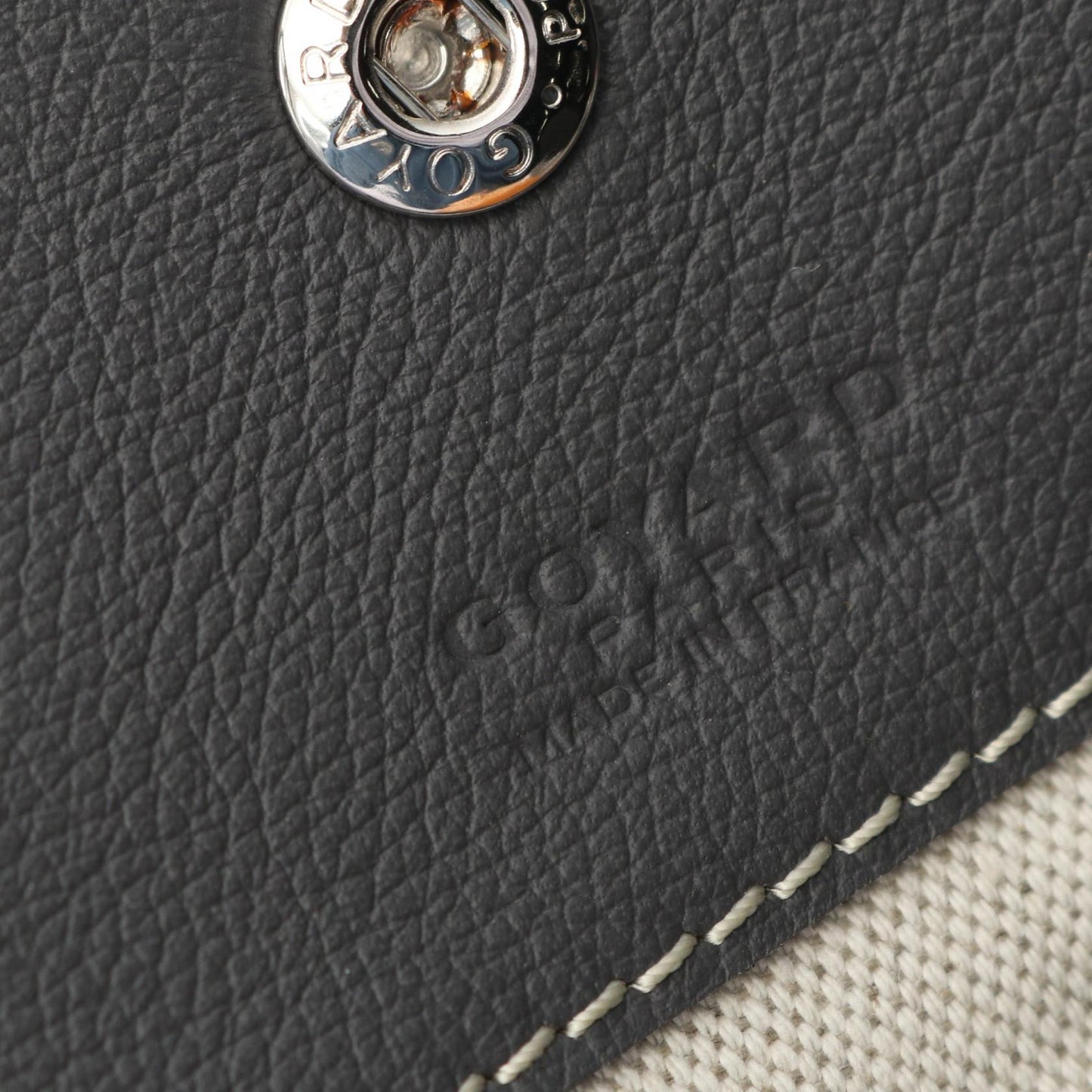 サンルイPM ハンドバッグ トートバッグ コーティングキャンバス レザー グレー マルチカラー ゴヤール バッグ GOYARD