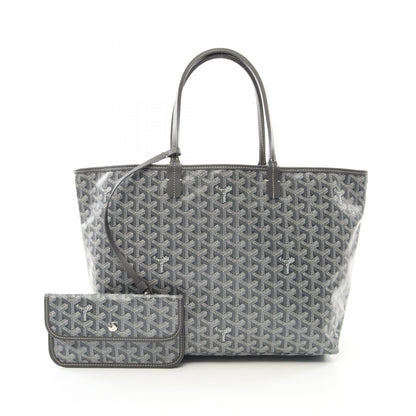 サンルイPM ハンドバッグ トートバッグ コーティングキャンバス レザー グレー マルチカラー ゴヤール バッグ GOYARD