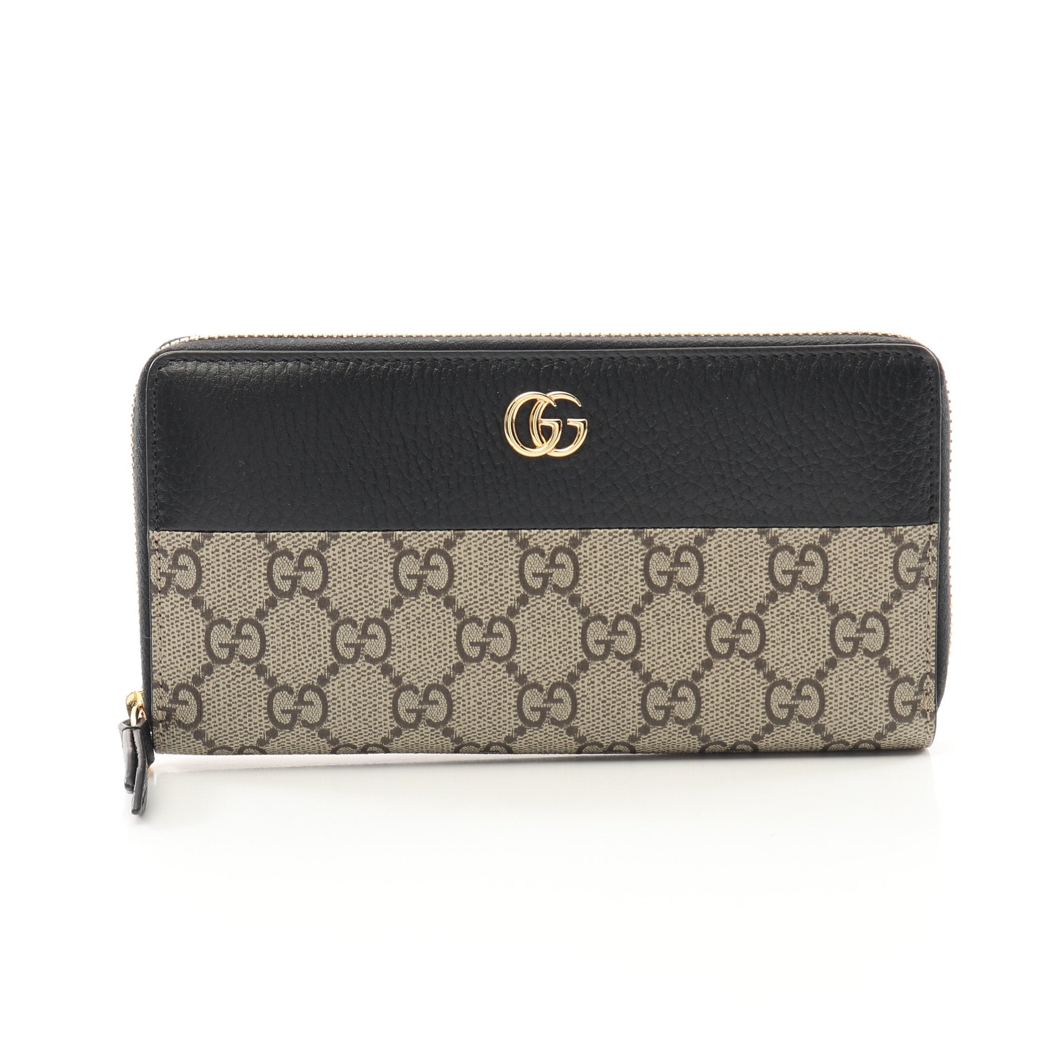 グッチ GUCCI GG マーモント レザー ラウンドファスナー長財布 ジップアラウンドウォレット メンズ レディース