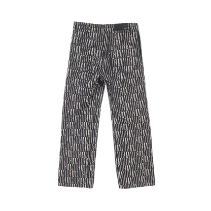 デニムパンツ 総柄 コットン ブラック グレー アミリ ボトムス AMIRI