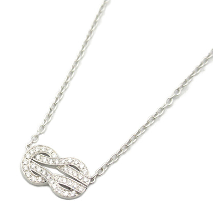 シャンス アンフィニ ダイヤネックレス ネックレス K18WG（ホワイトゴールド） ダイヤモンド クリア フレッド アクセサリー FRED