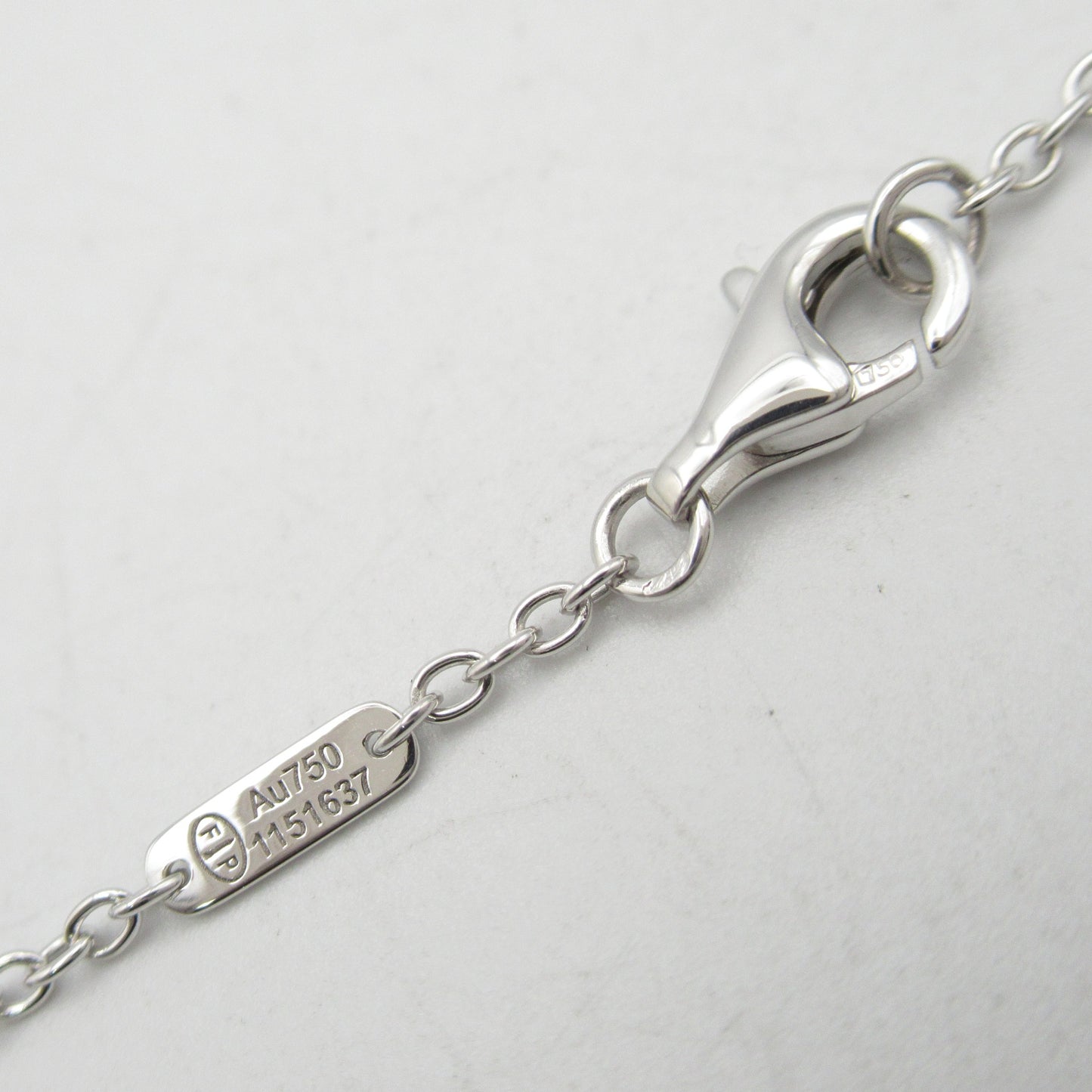 シャンス アンフィニ ダイヤネックレス ネックレス K18WG（ホワイトゴールド） ダイヤモンド クリア フレッド アクセサリー FRED