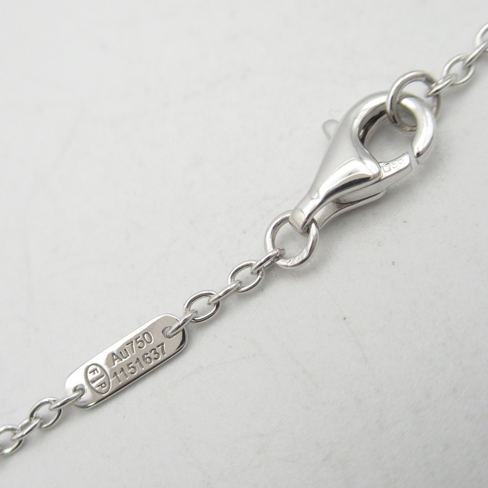 シャンス アンフィニ ダイヤネックレス ネックレス K18WG（ホワイトゴールド） ダイヤモンド クリア フレッド アクセサリー FRED