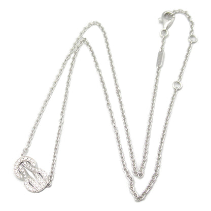 シャンス アンフィニ ダイヤネックレス ネックレス K18WG（ホワイトゴールド） ダイヤモンド クリア フレッド アクセサリー FRED
