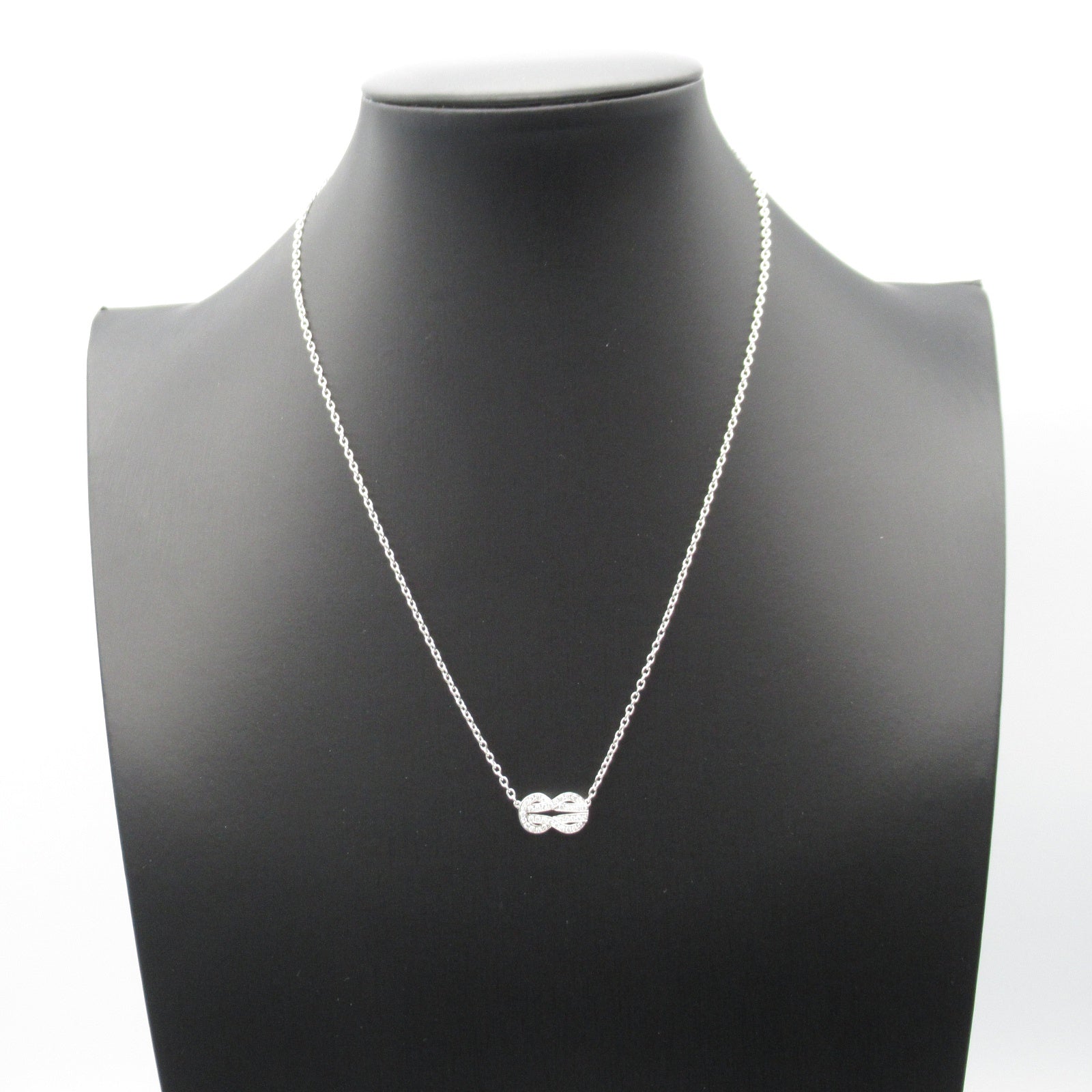 シャンス アンフィニ ダイヤネックレス ネックレス K18WG（ホワイトゴールド） ダイヤモンド クリア フレッド アクセサリー FRED