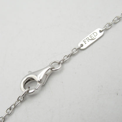 シャンス アンフィニ ダイヤネックレス ネックレス K18WG（ホワイトゴールド） ダイヤモンド クリア フレッド アクセサリー FRED