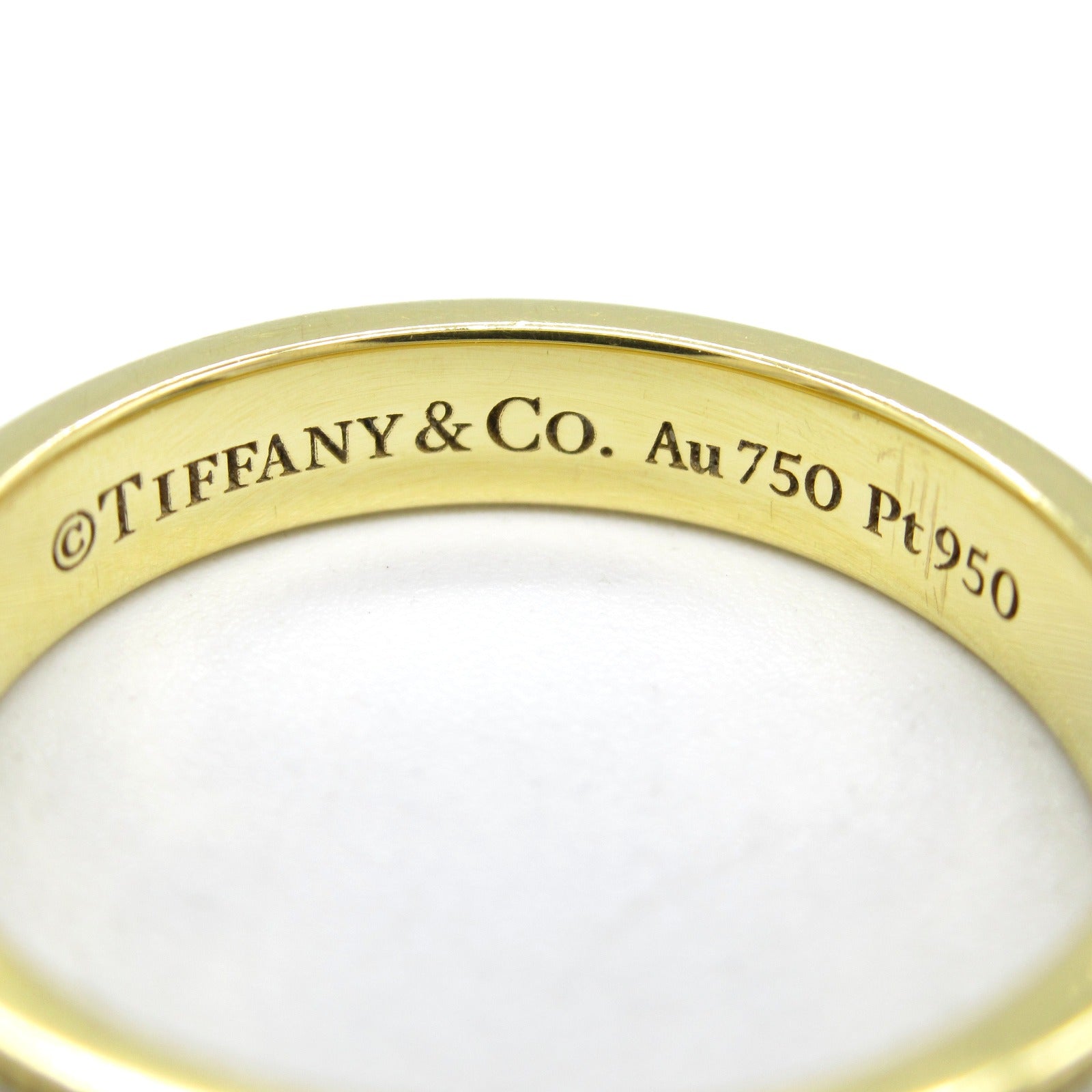 ミルグレイン リング リング 指輪 Pt950プラチナ K18（イエロー