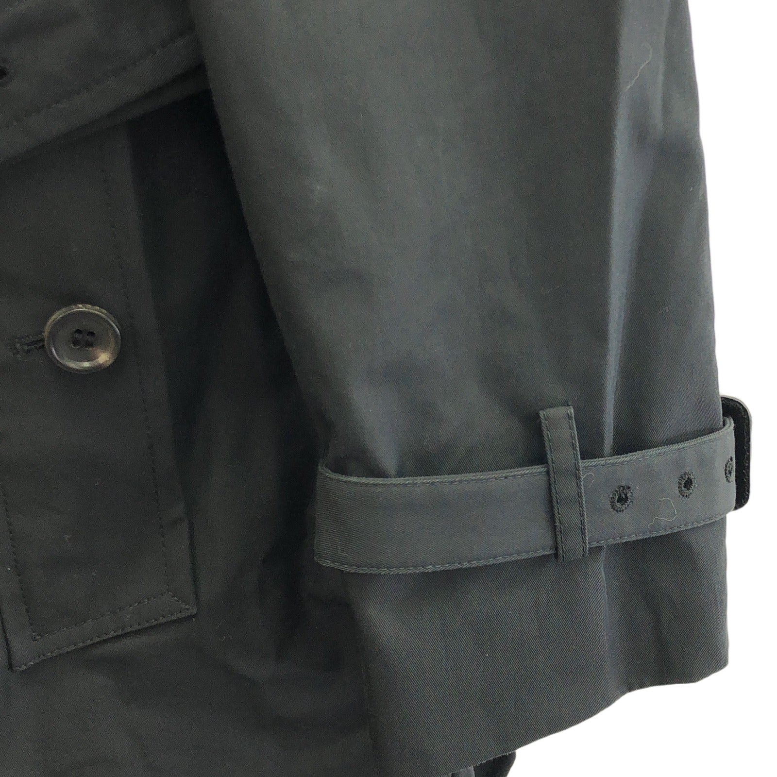 トレンチコート トレンチコート コットン ブラック グッチ – RECLO